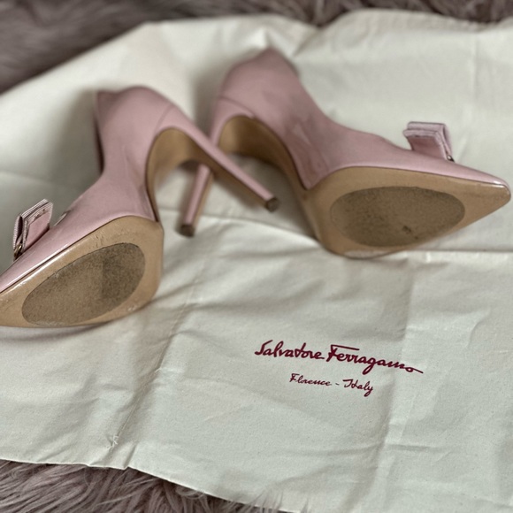 Ferragamo Pink Emy100 heels - Picture 4 of 7
